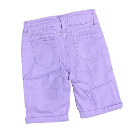 Vigoss Girls Jean Shorts Bermuda Purple Size XS NWT - Picture 4 of 5